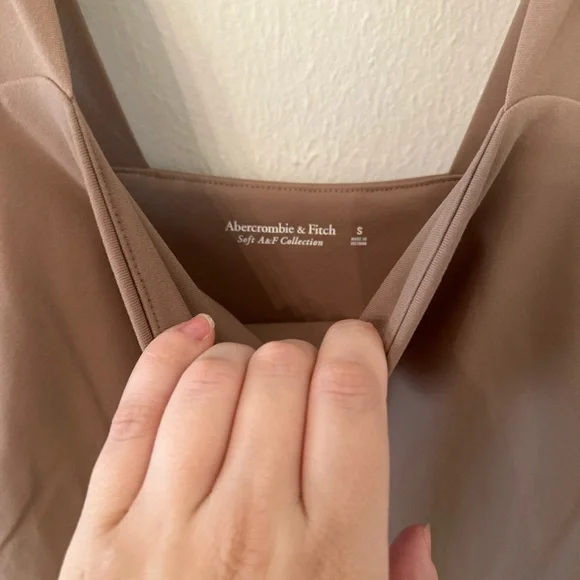 Abercrombie & Fitch tan thong bodysuit - Picture 3 of 3